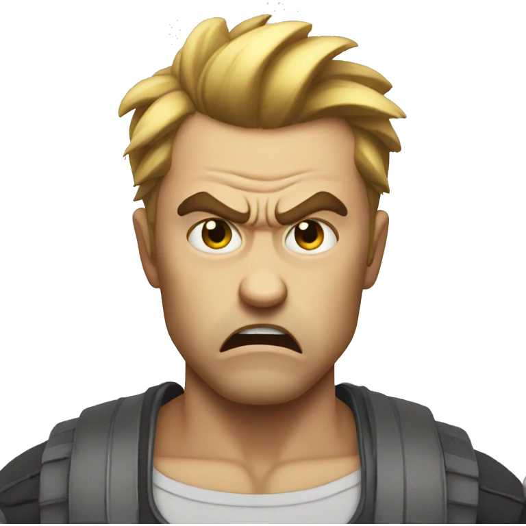 Super angry  emoji