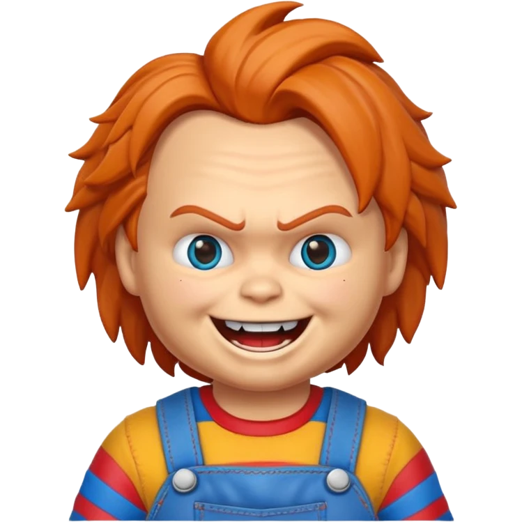 Un emojin de chuky emoji