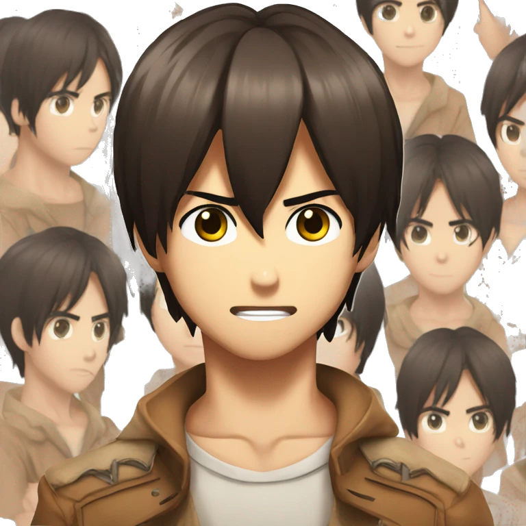 Eren yeager titan emoji