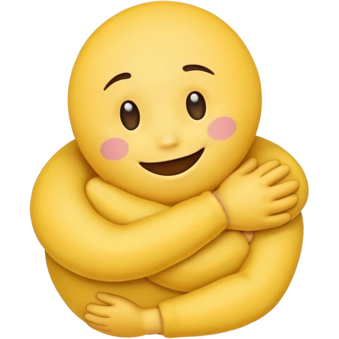 Make a emoji about a hug emoji