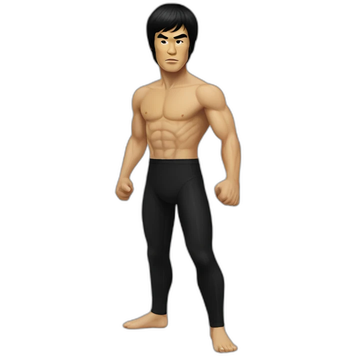 bruce lee emoji
