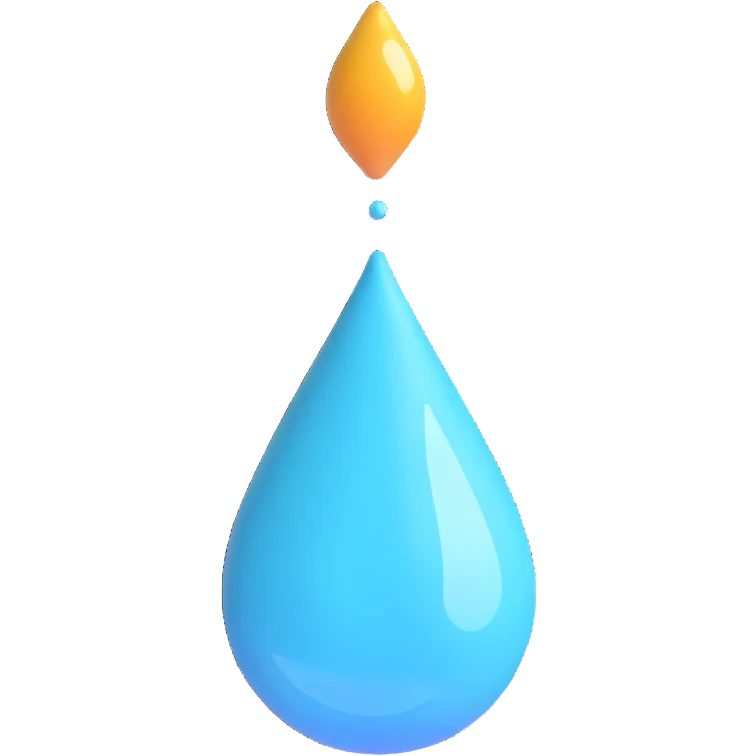 teardrop emoji