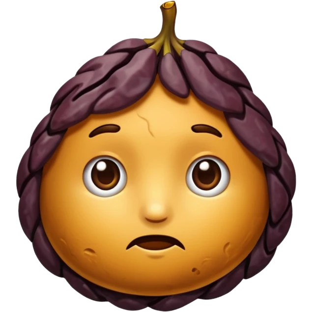 dried raisin emoji