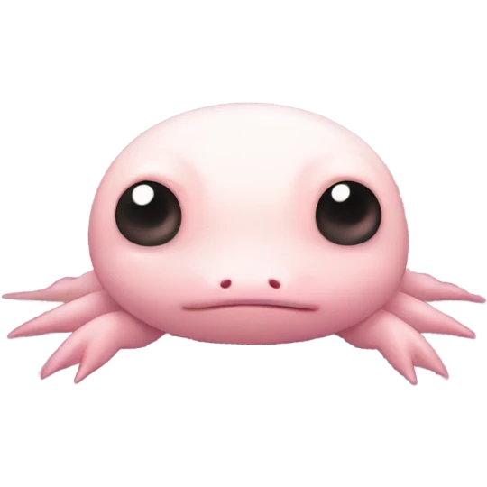 Sad axolotl emoji