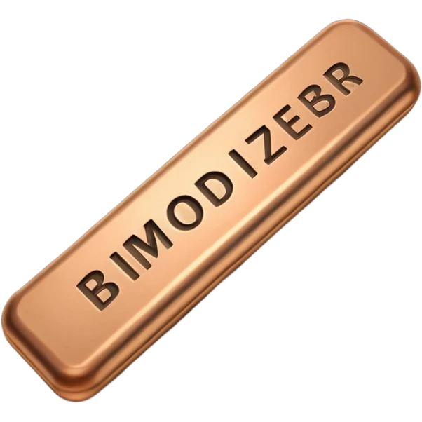 bronze bar, bronze text emoji