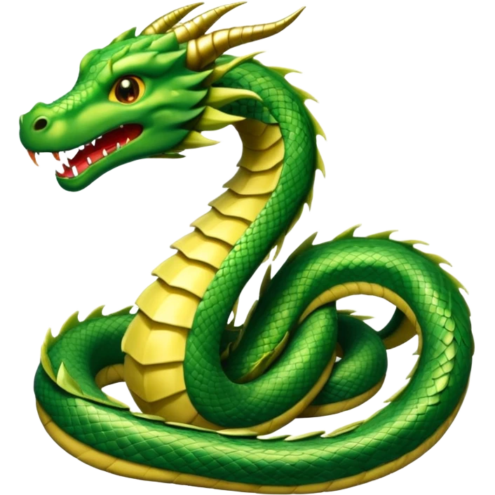 Serpent dragon  emoji
