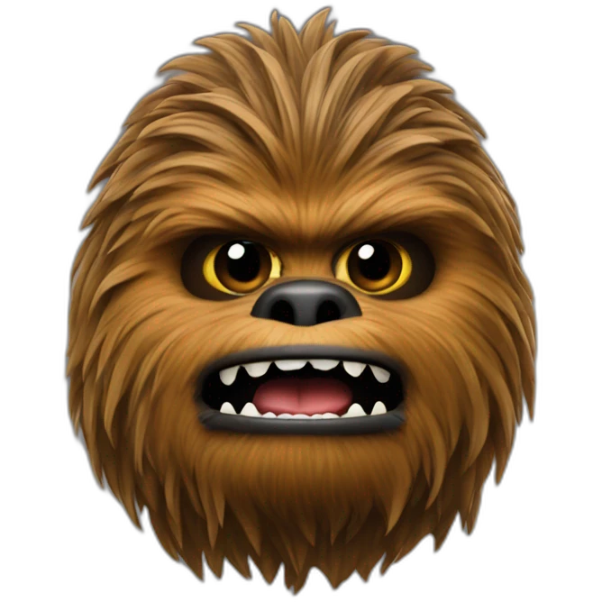 Chubacca-star wars emoji