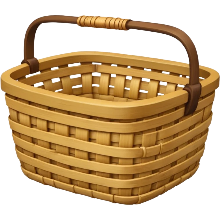 Bamboo basket emoji