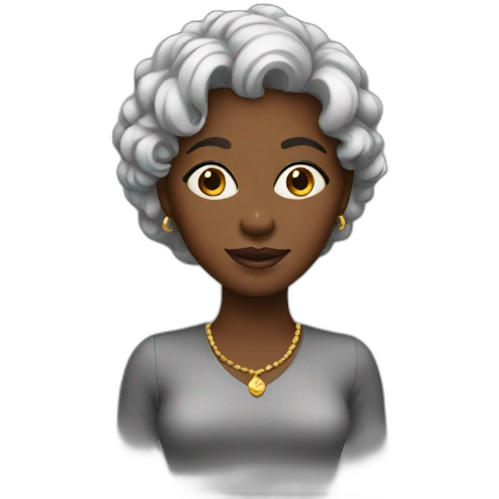black lady emoji