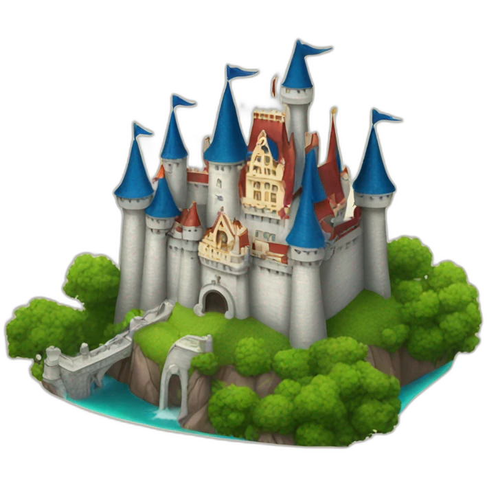 disney castle emoji