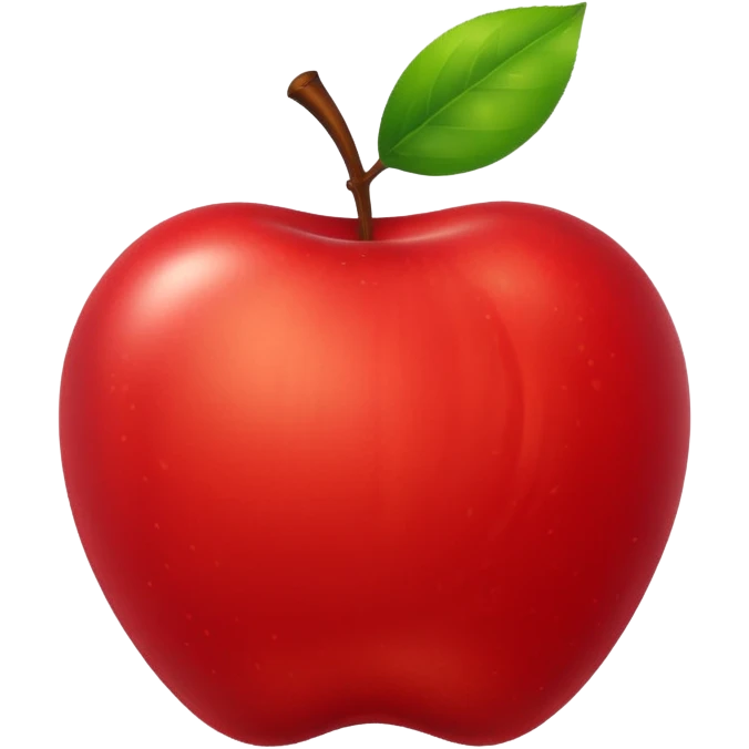Backed Apple emoji