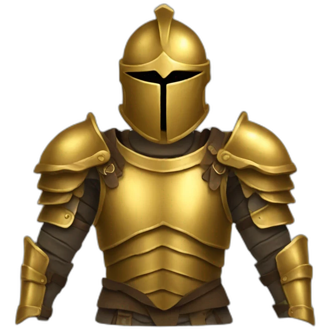 golden full armor emoji
