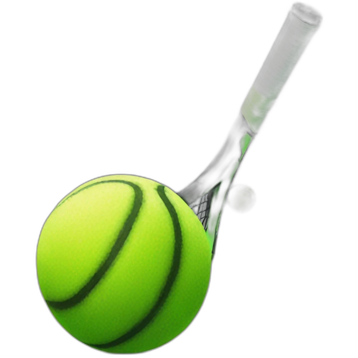 tennis ball watermelon emoji