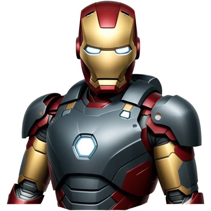 james rhodes black iron man from  from civil war emoji