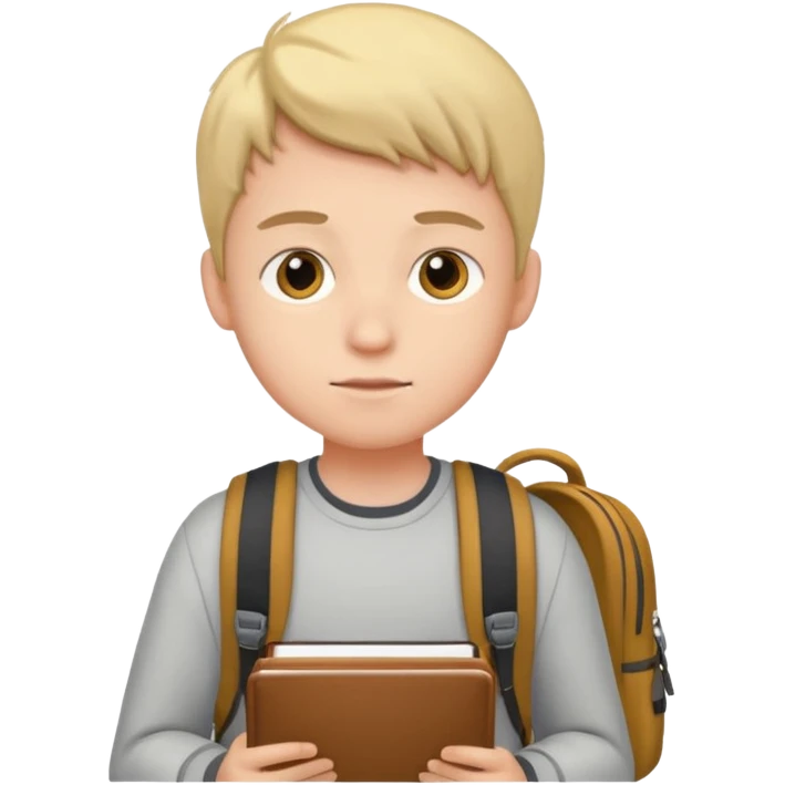 Student routine emoji