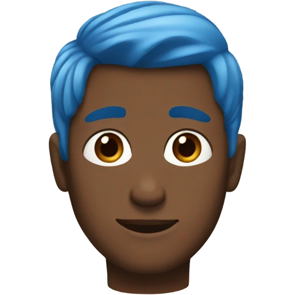 Remove man, change eyes to blue, hair to brown emoji
