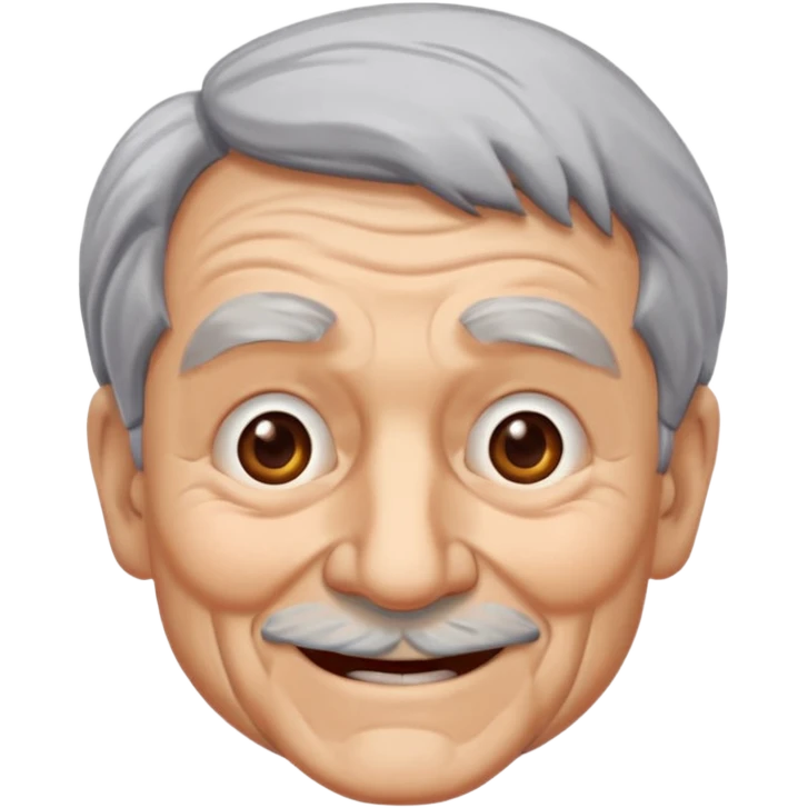 Naughty old man emoji