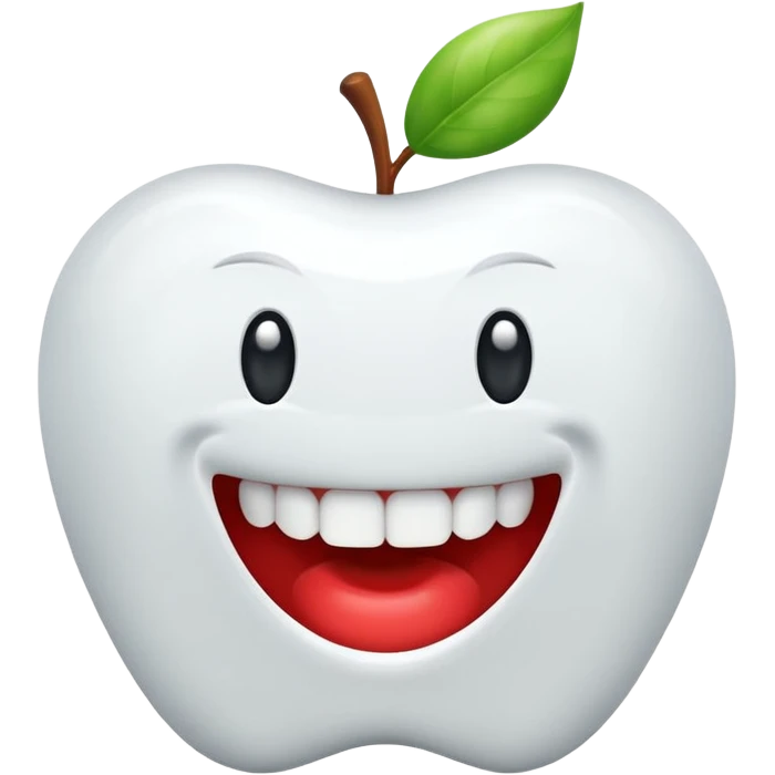 Apple teeth emoji