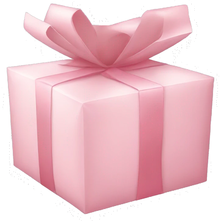 light pink package emoji