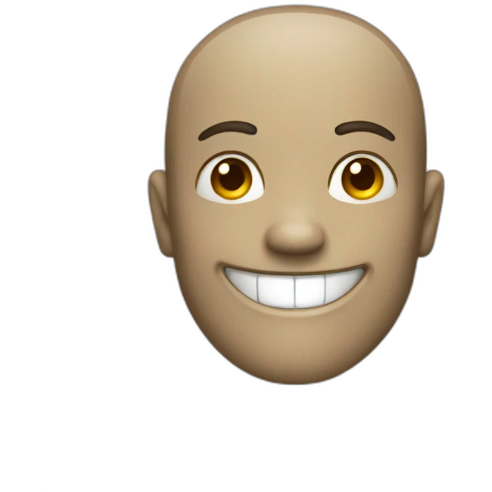 Dod-smiling-like-a-human emoji
