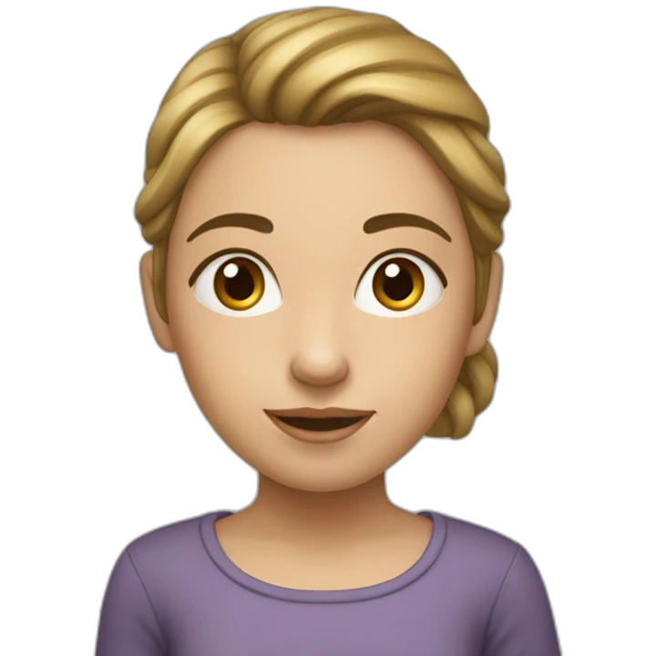 fille qui pète emoji