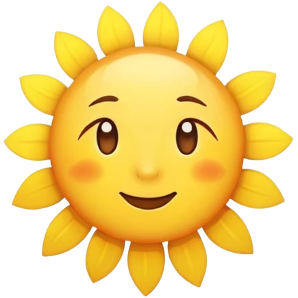 Brighter days emoji