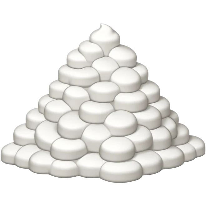 Expanding foam emoji
