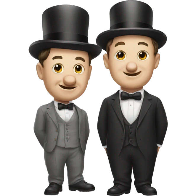 laurel and hardy emoji emoji