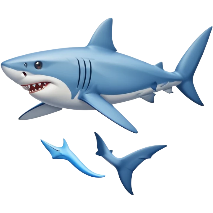 Shark with legs and nike shoes emoji
