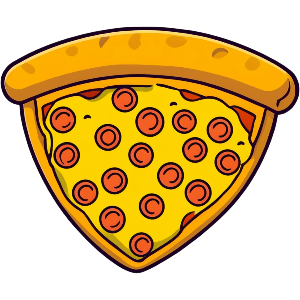 lemon pizza, pizza with lemon topping emoji