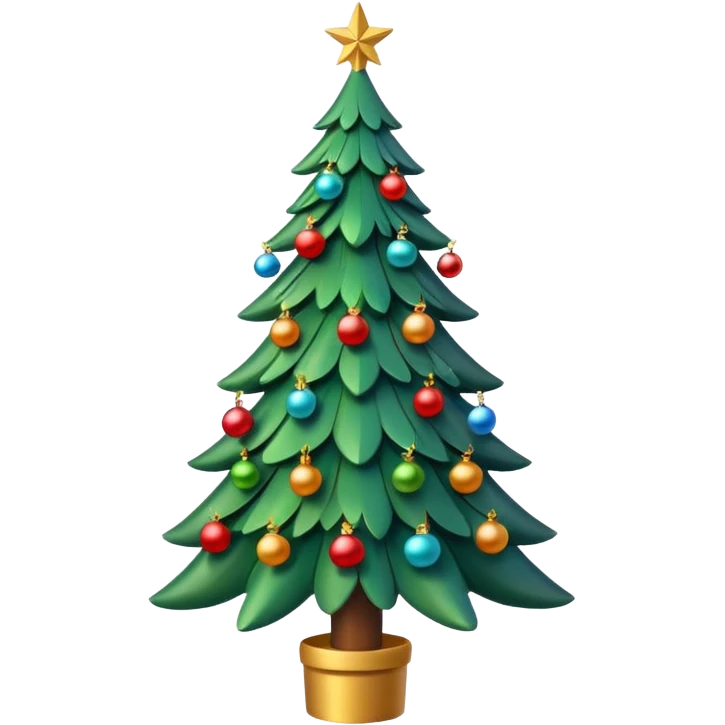 tall christmas tree emoji