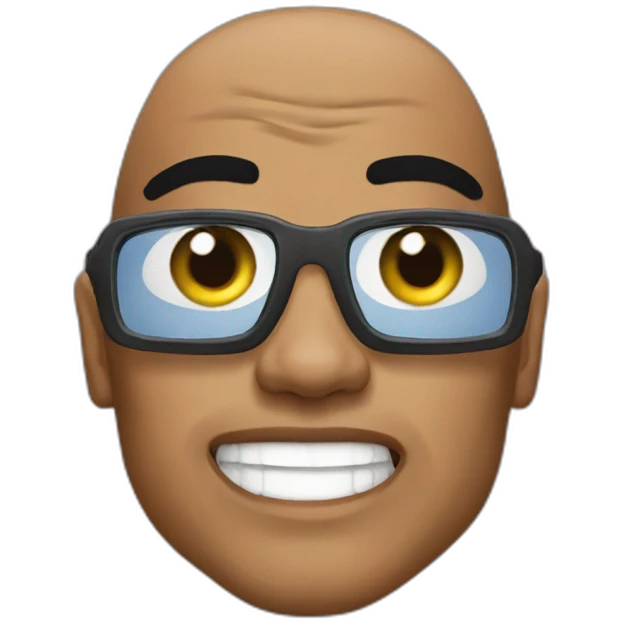 The rock emoji