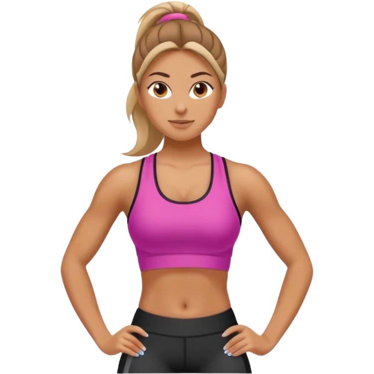 Gym girl emoji
