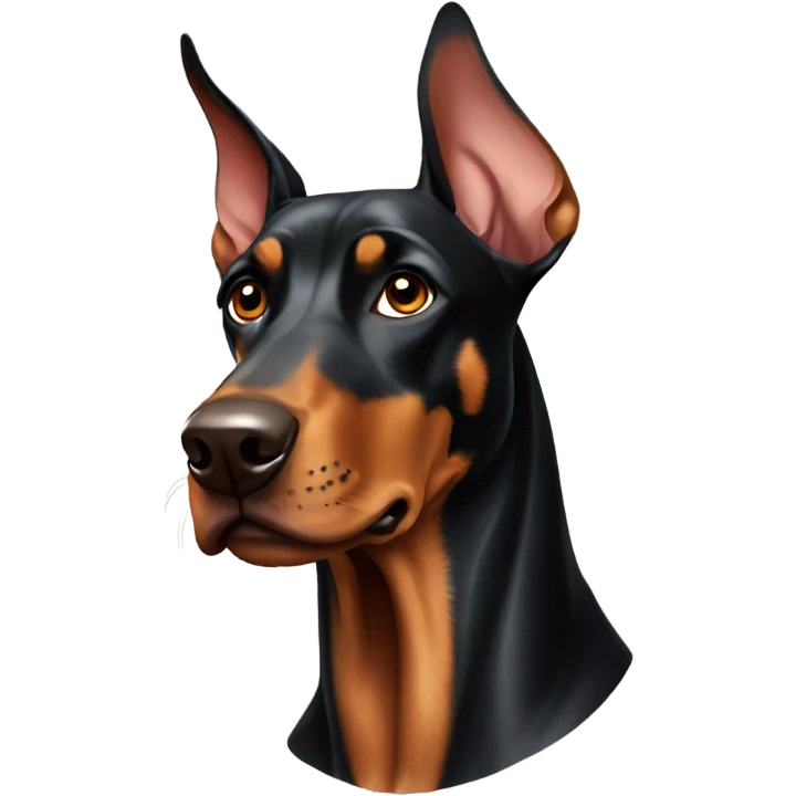 Dog Doberman  emoji