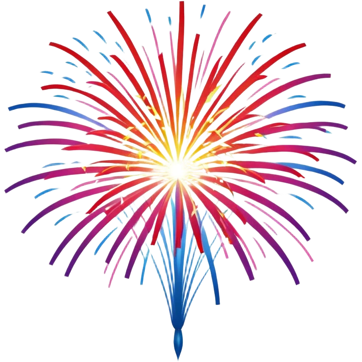 Fireworks emoji