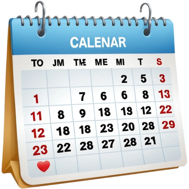 calendar emoji