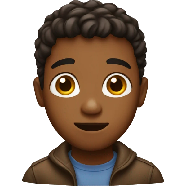 Brown boy emoji