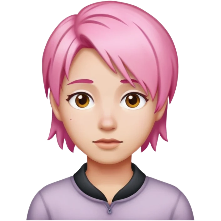 Coiffe pink  emoji