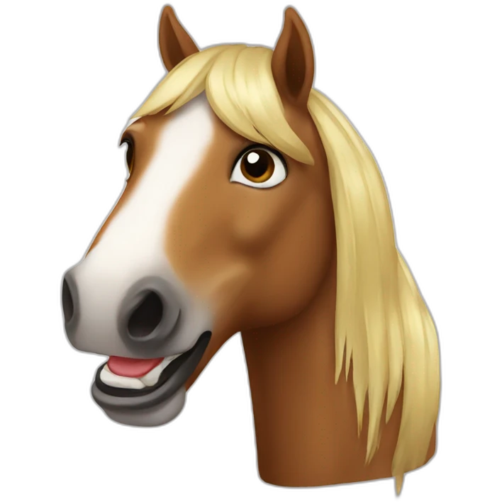 horse eat emoji