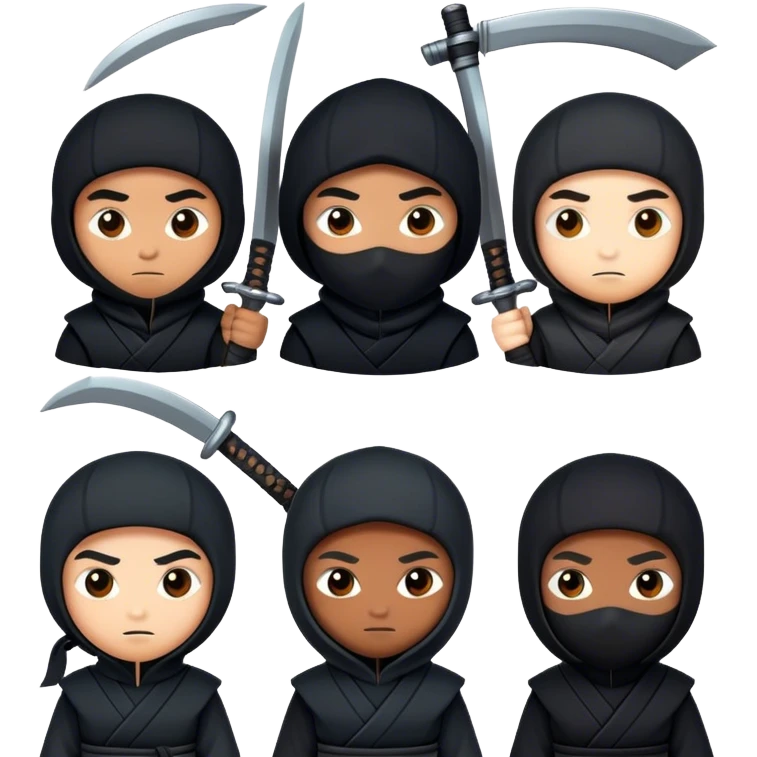 ninja group emoji
