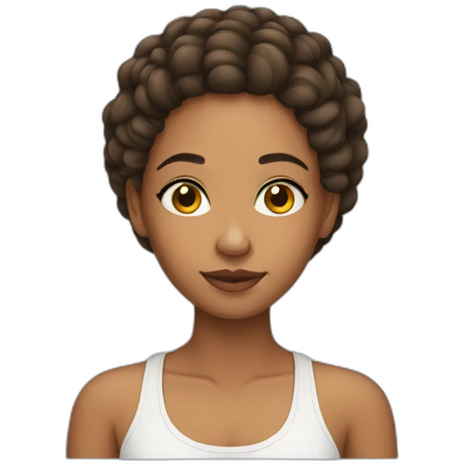 Mixed girl emoji