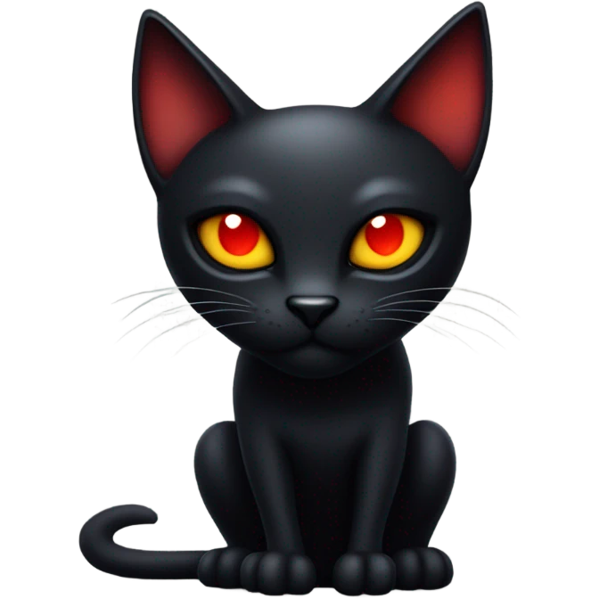 Vampire cat  emoji