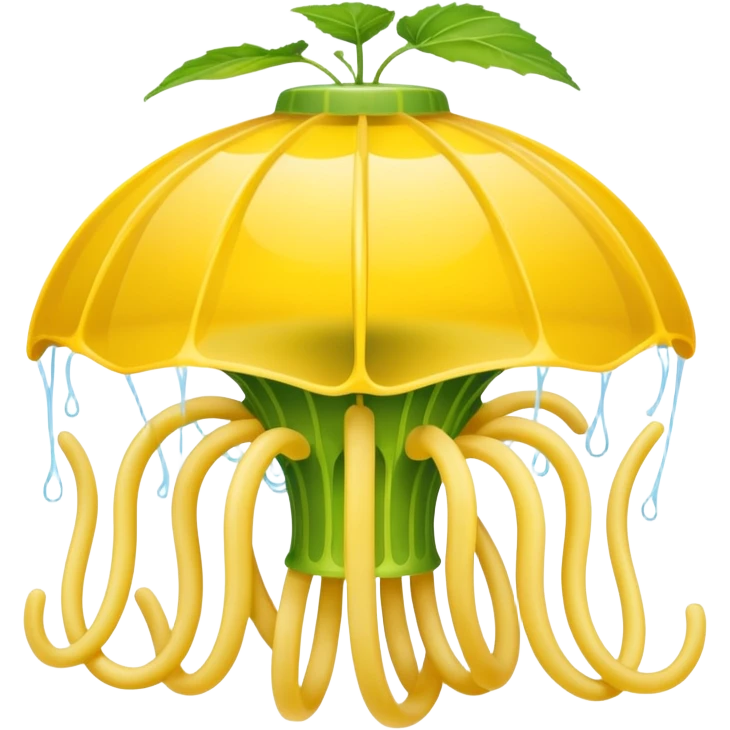 Noddles in fly trap emoji