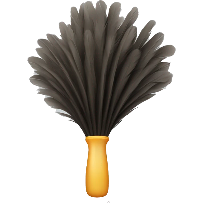 Feather duster  emoji