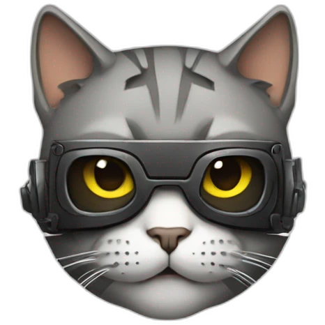 cat terminator emoji