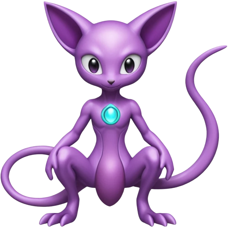 Futuristic Mewtwo-Malamar-Genesect-Deoxys-Espeon-alien-hybrid-fusion emoji