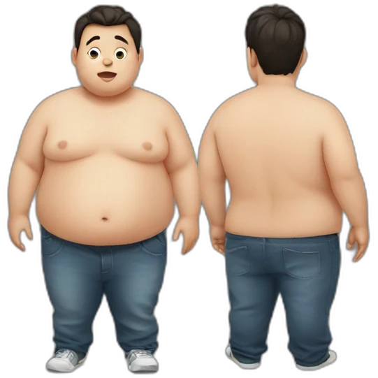 Chubby boy emoji