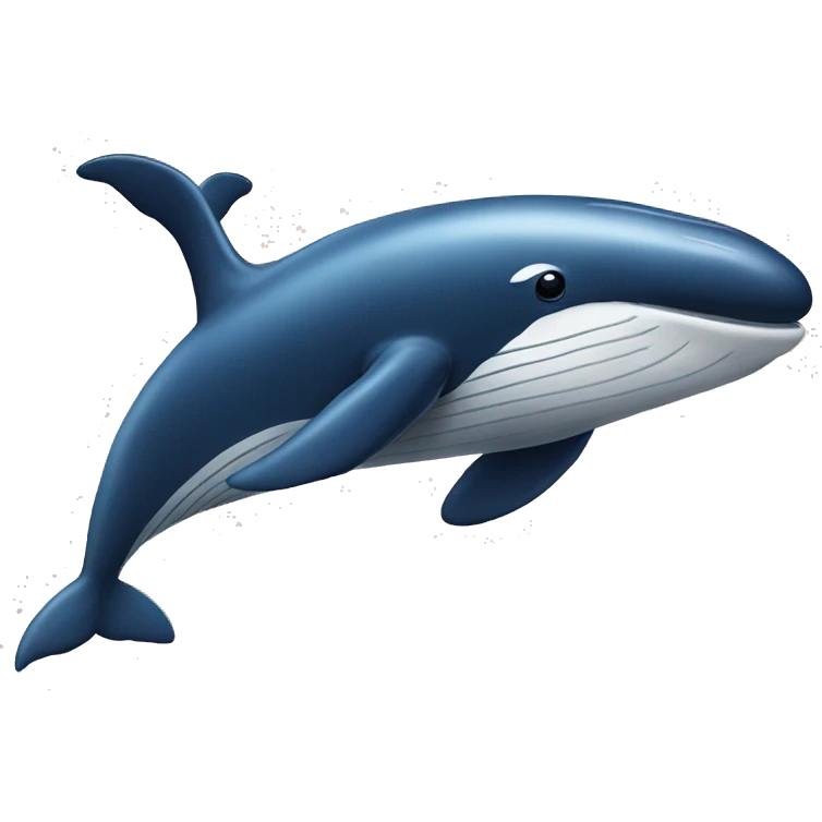 racer whale emoji