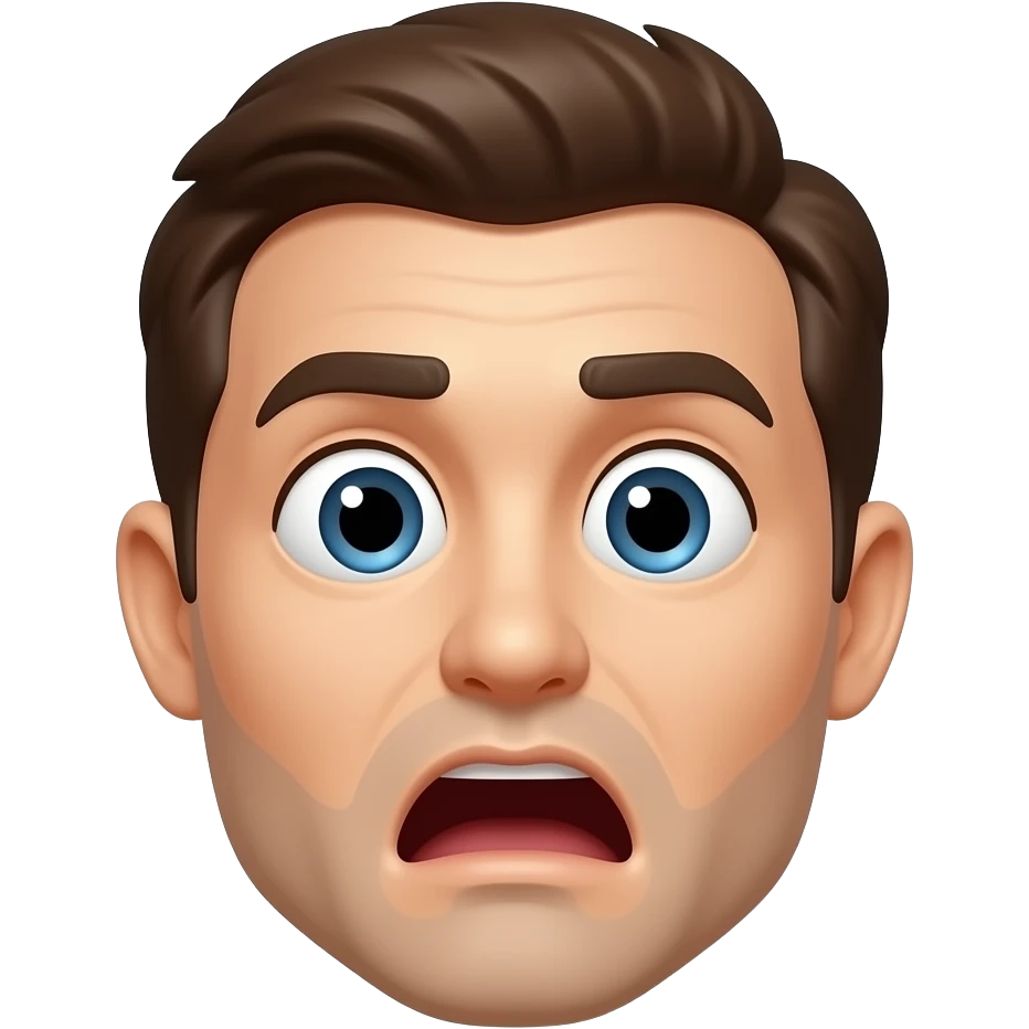 shocked face emoji