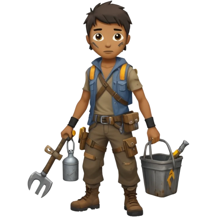 débrouille ferrailleur post apo survie loot emoji